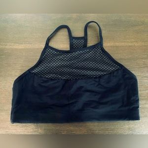 Gap Body | Black Mesh Sports Bra